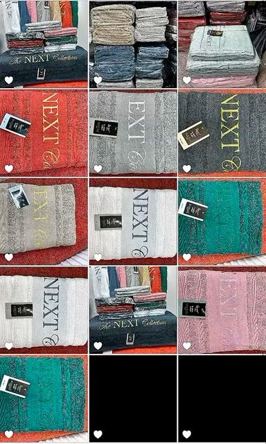 Aukcja na żywo: First show now we are home .the next collection towels are soo good look at the feed back on reviews od blondboss