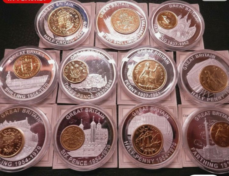 Asta dal vivo: COINS AND JEWELLERY 7PM 7DAYS AWEEK  di treasureboxuk