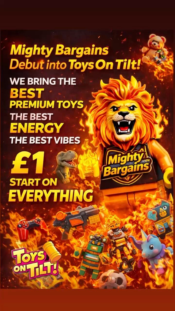 Live auction: MightyBargains Brand New Toys £1 start! by mightybargains
