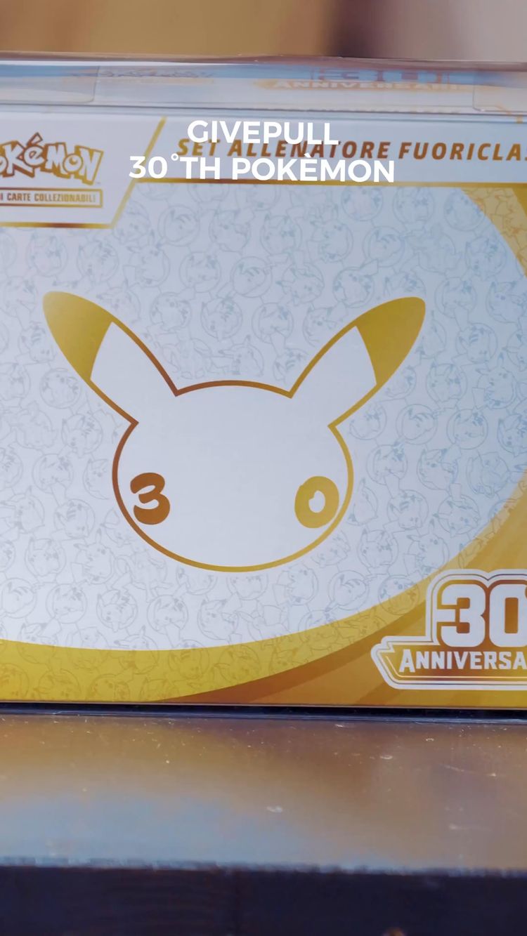Live auction: 🔥GIVEPULL 30° Anniversario e Primi Partner COMPLETO🔥 by pokebroski2026