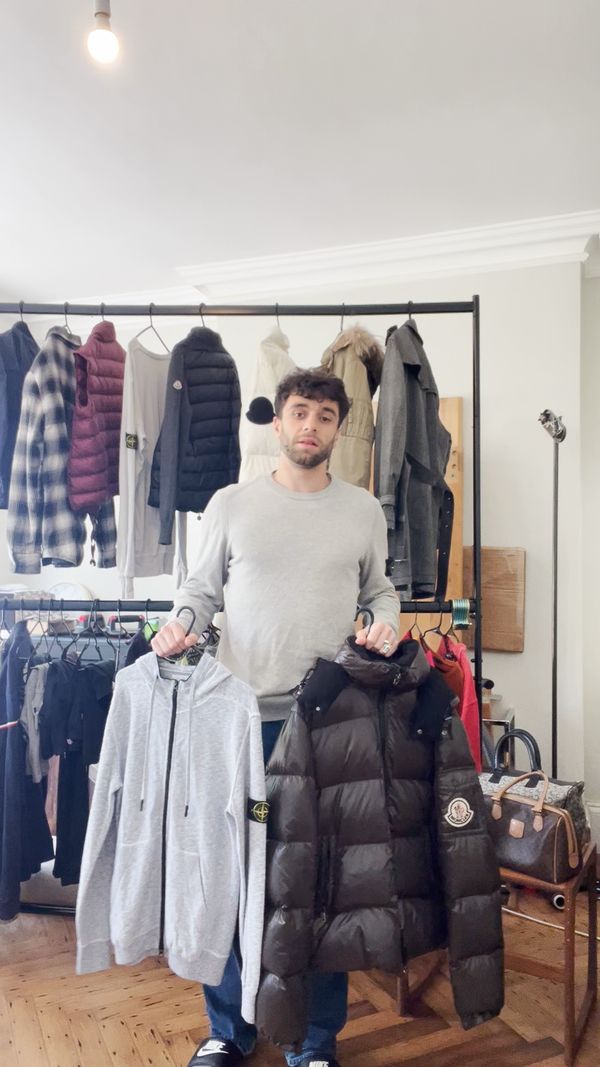 Live Moncler auction: £1LR MONCLER, JW ANDERSON AND DESIGNER BAGS by cosmosluxury