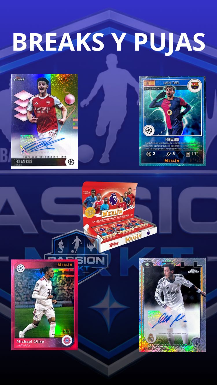 Live auction: BREAK MERLIN HOBBY BOX | NBA | FUTBOL | POKEMON  by passionmrkt