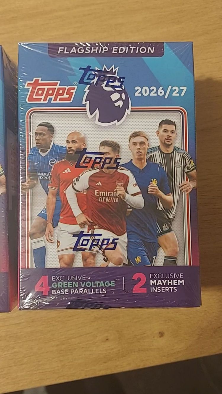 Live auction: 🔥 TOPPS FLAGSHIP PL 2026/27 | 2 BOX BREAK | 20 SPOTÓW by m4rek